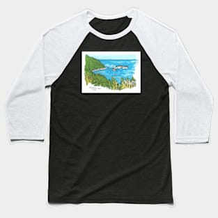 Tour Aotearoa 2020 - Knights Point Lookout Baseball T-Shirt